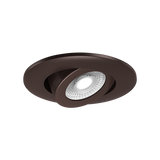 Elco Lighting E2L18WF30BZ 2" Round Adjustable Teak™ LED Light Engine - 3000K Color Temp. - Beam Angle 60° - Bronze