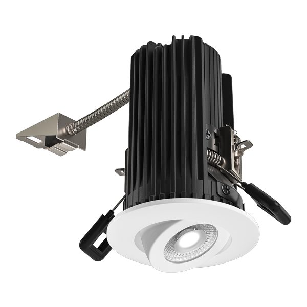 Elco Lighting E2L18WF27BZ 2" Round Adjustable Teak™ LED Light Engine - 2700K Color Temp. - Beam Angle 60° - Bronze