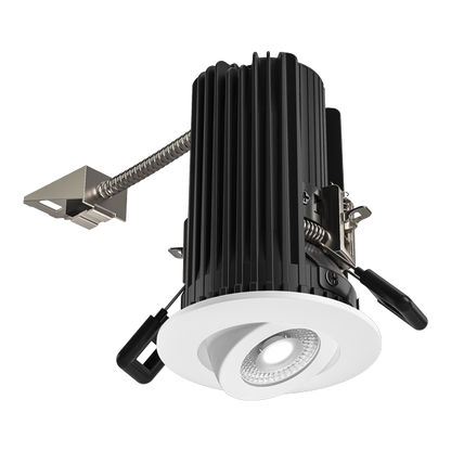 Elco Lighting E2L18WF27BZ 2" Round Adjustable Teak™ LED Light Engine - 2700K Color Temp. - Beam Angle 60° - Bronze