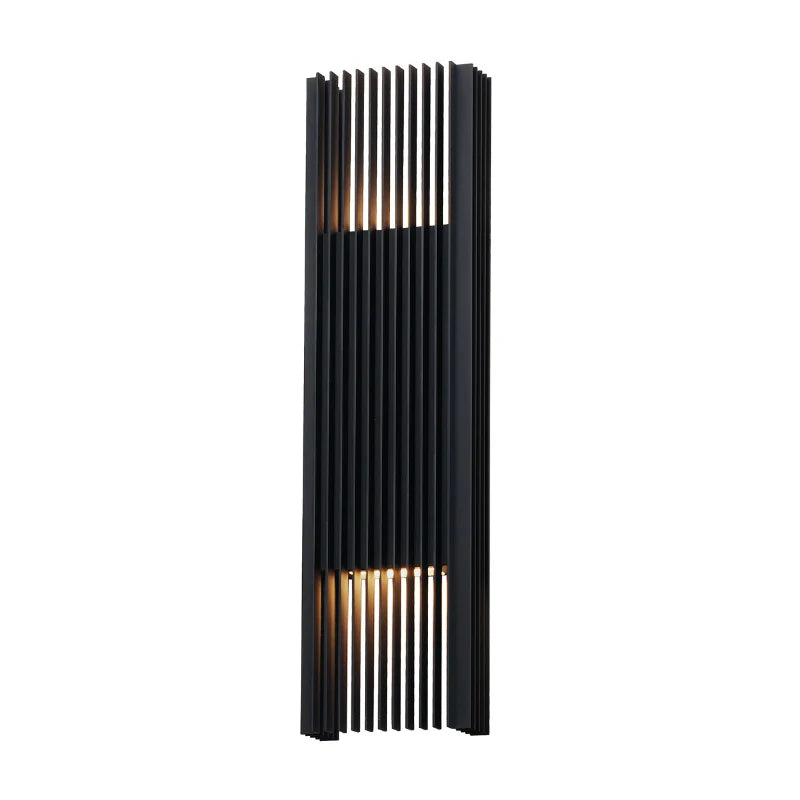 ET2 Contemporary Lighting E30118-BK 30" Rampart LED Outdoor Wall Sconce Light - Finish: Black
