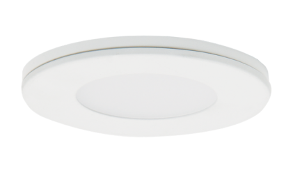 Elco Lighting E363W Sedum™ Mini Super Slim Round Undercabinet 3-Puck Light Kit with Driver Included, Color Temperature 3000K, Lumens 170 lm, All White