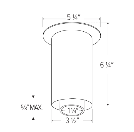 Elco Lighting E36FW-0735-FC 3" Sylo™ Surface Mount with Koto™ Focus Module, Color Temperature 3500K, Lumens 830 lm, Adjustable Beam Angle 18° - 50°, All White