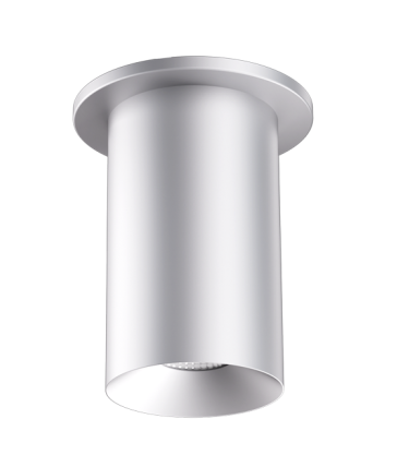 Elco Lighting E36FS-1540 3″ Koto Sylo™ Surface Mount, Color Temperature 4000K, Lumens 1500 lm, Dimming Triac/ELV, Beam Angle 38°, All Silver