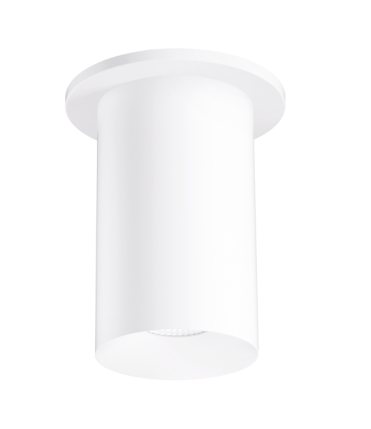 Elco Lighting E36FW-0730 3″ Koto Sylo™ Surface Mount, Color Temperature 3000K, Lumens 750 lm, 38° Beam Angle, All White