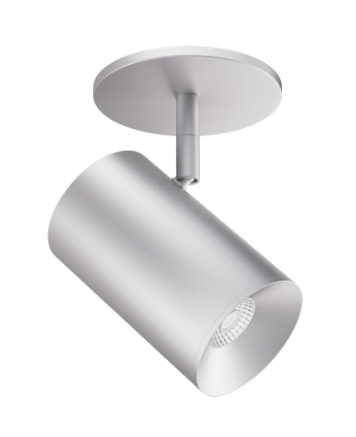 Elco Lighting E36MS-0727 3″ Koto Sylo™ Monopoint, Color Temperature 2700K, Lumens 750 lm, 38° Beam Angle, All Silver