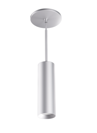 Elco Lighting E36PS-1530 3″ Koto Sylo™ Pendant, Color Temperature 3000K, Lumens 1500 lm, Dimming Triac/ELV, Beam Angle 38°, All Silver