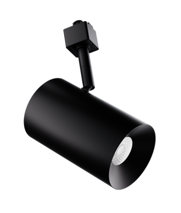 Elco Lighting E36TB-1535 3" Koto Sylo™ Track Head, Color Temperature 3500K, Lumens 1500 lm, Dimming Triac/ELV, Beam Angle 38° All Black