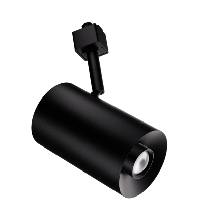 Elco Lighting E36TB-07SD-FC 3″ Sylo™ Track Head with Koto™ Focus Module, Color Temperature SunsetK, Lumens 720 lm, Adjustable Beam Angle 18° - 50°, All Black