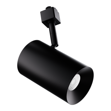 Elco Lighting E36TB-1327-N-12 Koto Sylo Track Head 1350 Lumens 2700K 25° Black 12" Stem