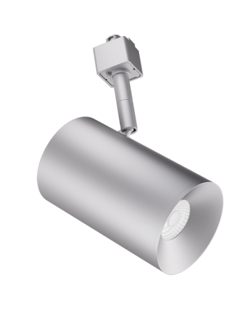 Elco Lighting E36TS-0924 3″ Koto Sylo™ Track Head, Color Temperature 2400K, Lumens 950 lm, Dimming Triac/ELV, Beam Angle 38°, All Silver