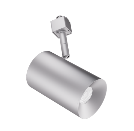 Elco Lighting E36TS-0327 3″ Koto Sylo™ Track Head, Color Temperature 2700K, Lumens 350 lm, Beam Angle 38°, All Silver