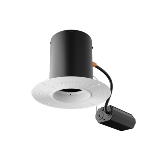 Visual Comfort Architectural E3RRL-LO9274AI-UNV Element 3" Round Adjustable Downlight Remodel Housing – 11W – 2700K – 90 CRI – 40° Beam – Flangeless Ceiling Appearance