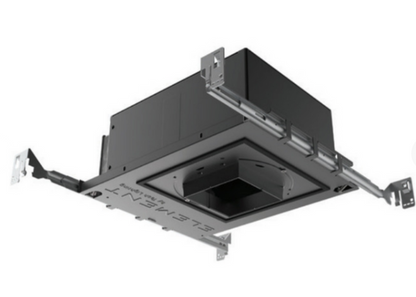 Visual Comfort Architectural E3RWCW-LHC Element 3" LED Wall Wash Housing, Product: 3'' Round Wall Wash, Ceiling Appearance: Wood Ceiling, Output: High Output (17 Watts), Housing Rating: Chicago Plenum