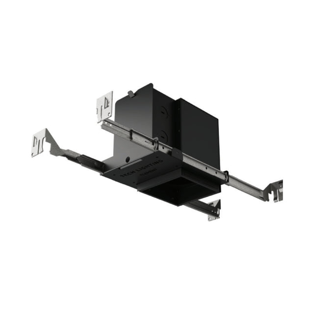 Visual Comfort Architectural E3SRF-LOWD4AI-UNV Element E3S 3" Square Adjustable Remodel Housing – 11W – Warm Dim (3000-1800K) – 90 CRI – 40° – Flanged Ceiling Appearance – IC Airtight – Black