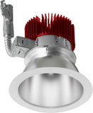 Elco Lighting E410L0830HW 4" Reflector LED Light Engine Trims, 850 lm, 3000K CCT, Beam Angle 60°, Haze with White Trim