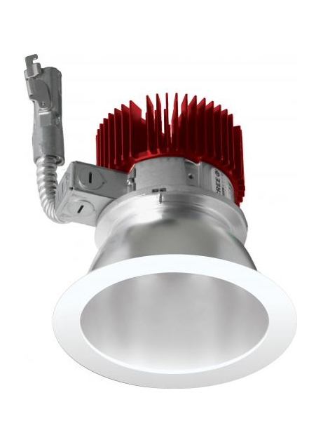 ELCO Lighting E410L0827W2 4" Reflector LED Light Engine Trims 8.8W, 2700K, 850lm, 60 Deg, All White Finish