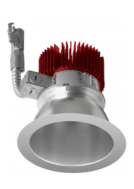 ELCO Lighting E410L0830H2 4" Reflector LED Light Engine Trims 8.8W, 3000K, 850lm, 60 Deg, All Haze Finish