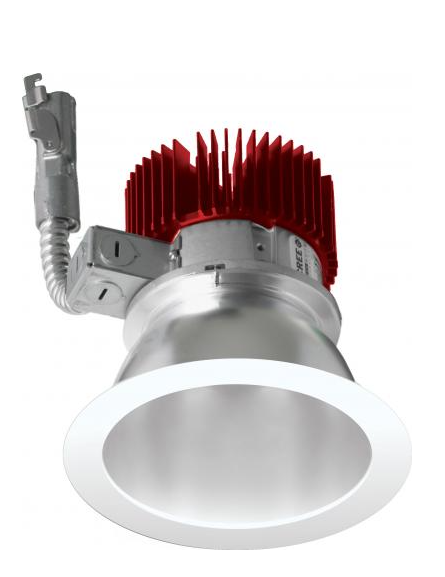 ELCO Lighting E410L0850W2 4" Reflector LED Light Engine Trims 8.8W, 5000K, 850lm, 60 Deg, All White Finish