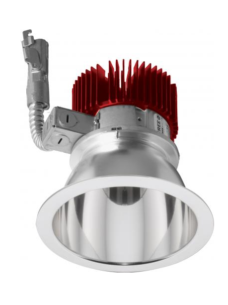 ELCO Lighting E410L0840C2 4" Reflector LED Light Engine Trims 8.8W, 4000K, 850lm, 60 Deg, All Chrome Finish