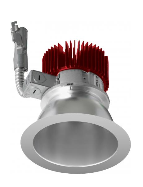 ELCO Lighting E410L1230H2 4" Reflector LED Light Engine Trims 12.8W, 3000K, 1250lm, 60 Deg, All Haze Finish