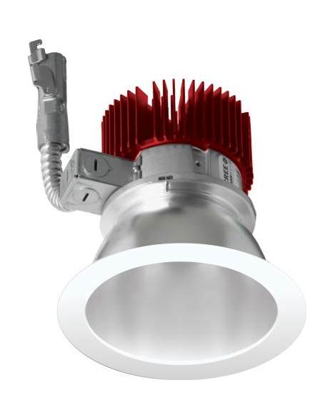Elco Lighting E410L2030W2 4" Reflector LED Light Engine Trims, CCT 3000K, Lumens 2000 lm, Beam Angle 60 Degree, All White Finish