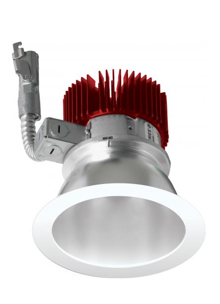 ELCO Lighting E410L12SDW 4" Reflector LED Light Engine Trims 12.8W, 1250lm , Sunset All White Finish