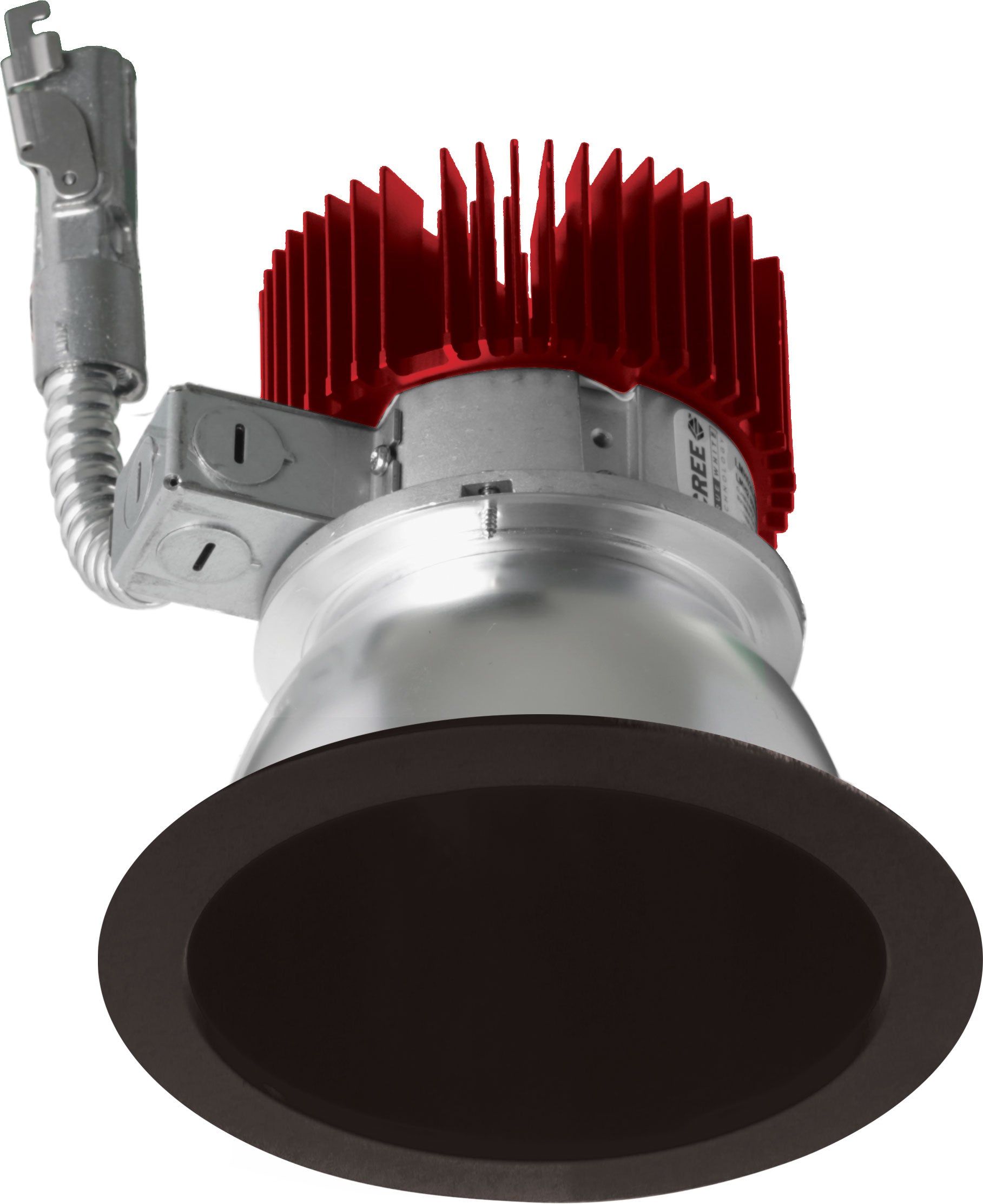 Elco Lighting E410L2035B2 4" Reflector LED Light Engine Trims, CCT 3500K, Lumens 2000 lm, Beam Angle 60 Degree, All Black Finish