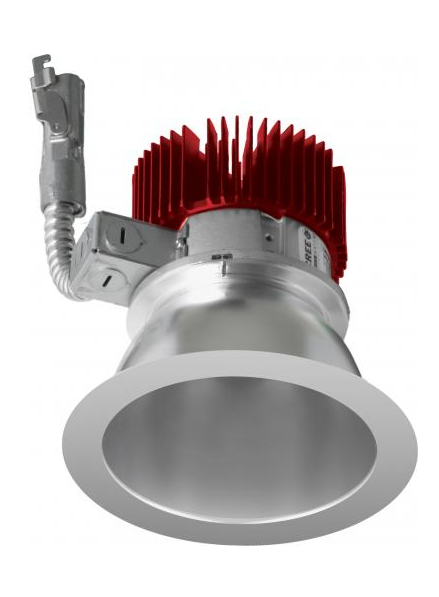 ELCO Lighting E410L3040H2-F 4" Reflector LED Light Engine Trims, 31W , 4000K , 3000lm, 0-10V/Triac/ELV (1% Dimming), 60° All Haze Finish