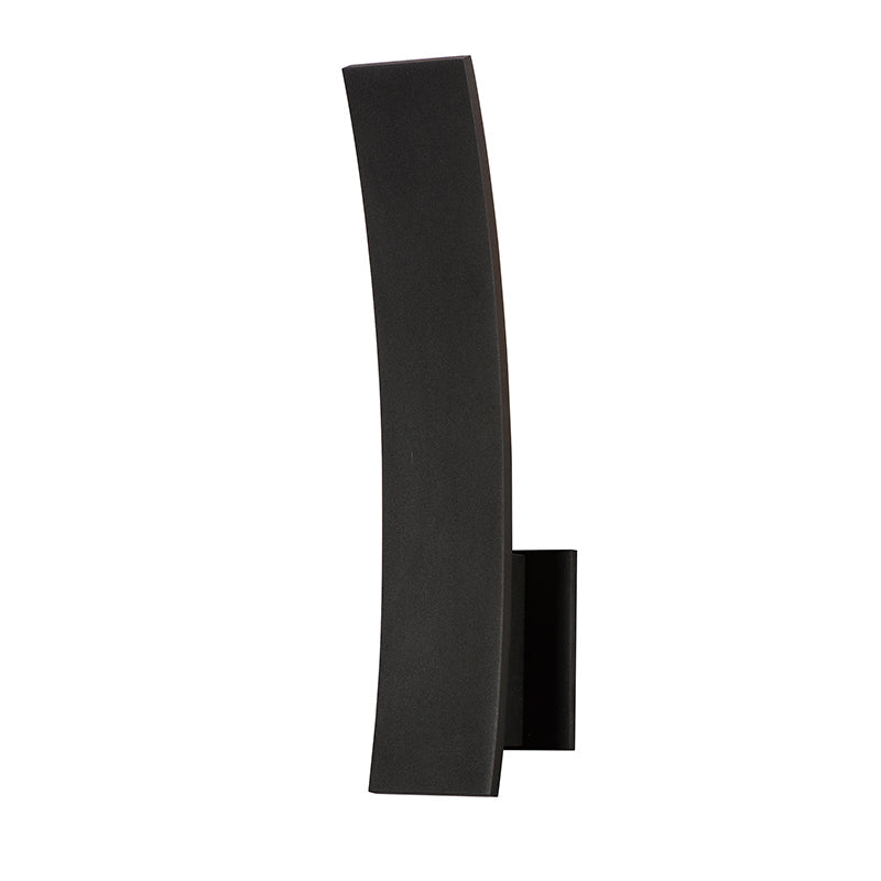 ET2 Contemporary Lighting E41307-BK Alumilux Prime LED Outdoor Wall Sconce Light - Color Temperature: 3000K - Finish: Black