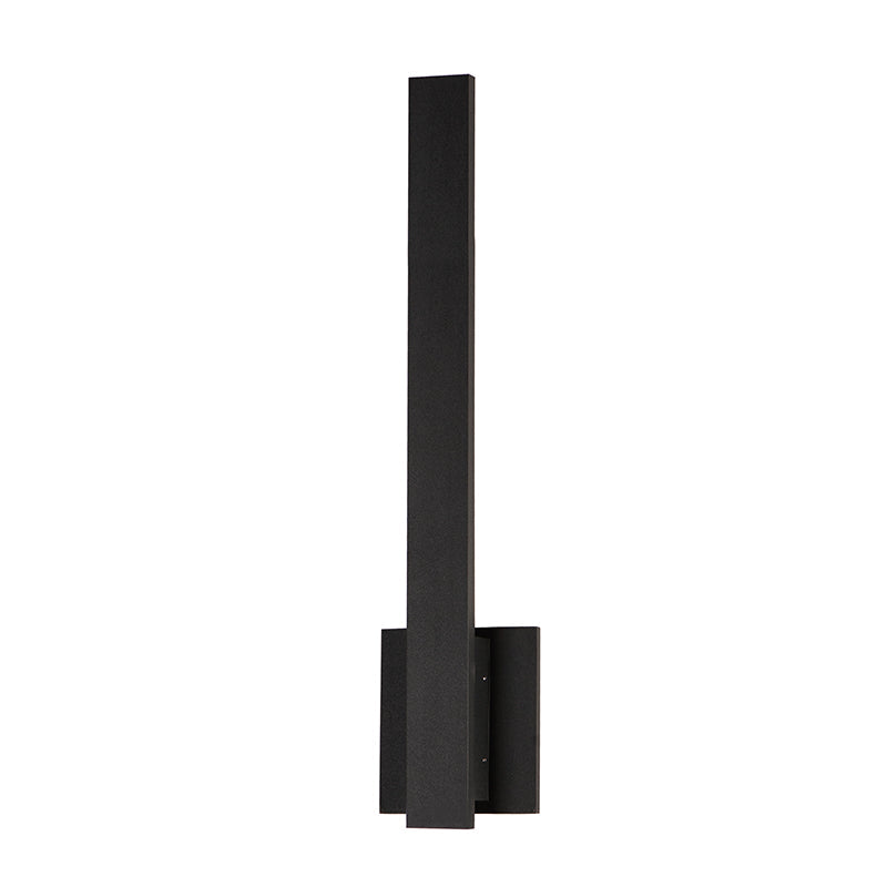 ET2 Contemporary Lighting E41342-BK Alumilux Line 1-lt 18" LED Outdoor Wall Sconce Light - Color Temperature: 3000K - Finish: Black