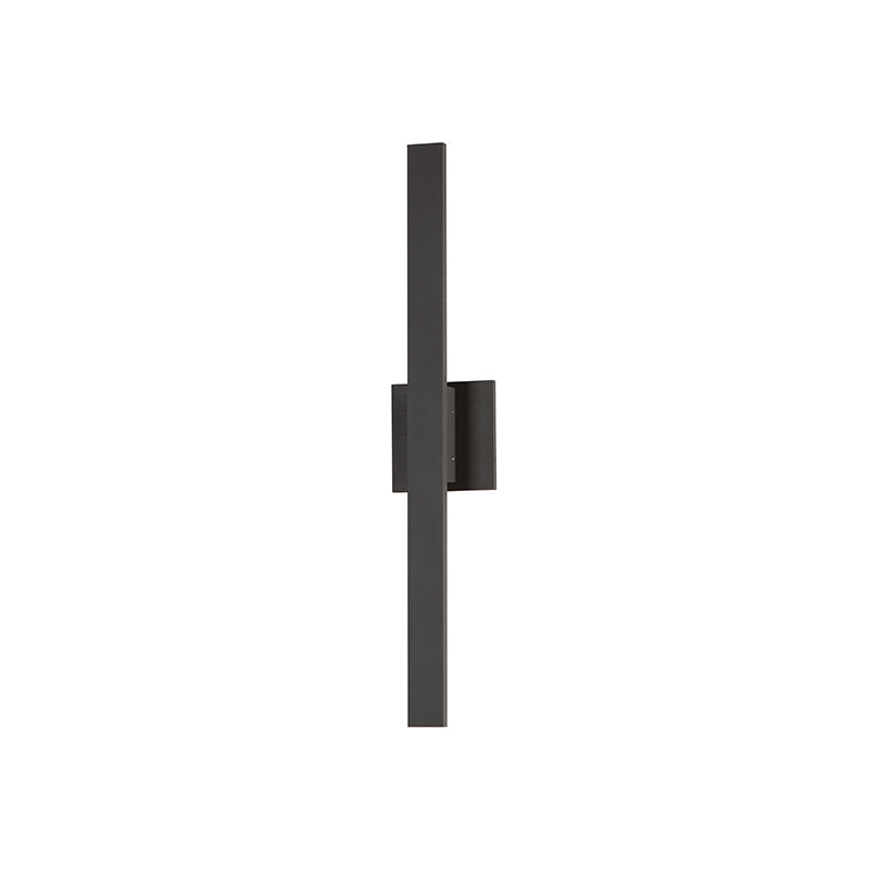 ET2 Contemporary Lighting E41343-BZ Alumilux Line 2-Light 24" LED Outdoor Wall Sconce Light - Color Temperature: 3000K - Finish: Bronze