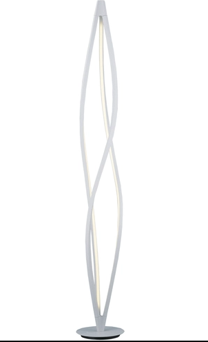 ET2 Contemporary Lighting E41398-11MW Cyclone LED 71.75 inch Floor Lamp Portable Light, Wattage 44W, Matte White