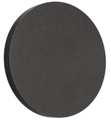 ET2 Contemporary Lighting E41501-BK Alumilux Dish LED Outdoor Wall Sconce, Color Temperature 3000K, Voltage 120-277V, Black Finish