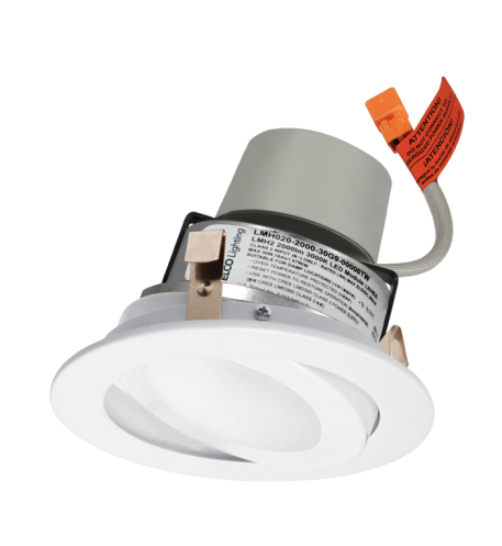 ELCO Lighting E418R0830C 4" LED Module & Driver with Adjustable Trim 11.4W, 850lm , 3000K, All Chrome Finish