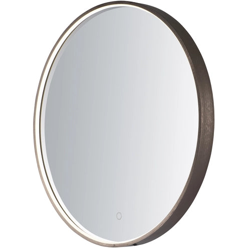 ET2 Contemporary Lighting E42016-90BRZ Mirror 27.5 X 27.5 inch Anodized Bronze LED Mirror