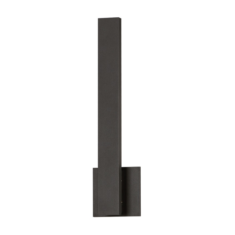 ET2 Contemporary Lighting E42341-ABZ Alumilux 18" 1-Light Line Tall LED Outdoor Wall Sconce Light - Color Temperature: 5CCT Selectable - Finish: Bronze