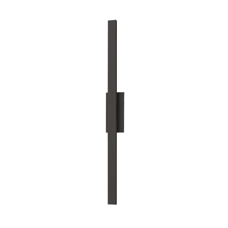 ET2 Contemporary Lighting E42344-ABZ Alumilux 51" 2-Light Line Tall LED Outdoor Wall Sconce Light - Color Temperature: 5CCT Selectable - Finish: Bronze
