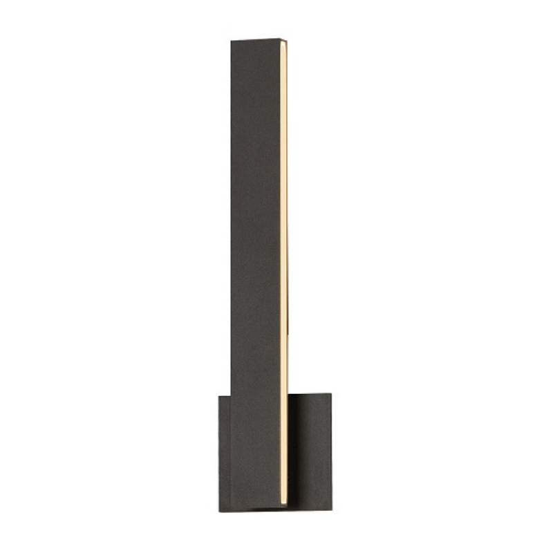 ET2 Contemporary Lighting E42361-ABZ Alumilux 18" 2-Light Sideline Tall LED Outdoor Wall Sconce Light - Color Temperature: 3000K - Finish: Bronze