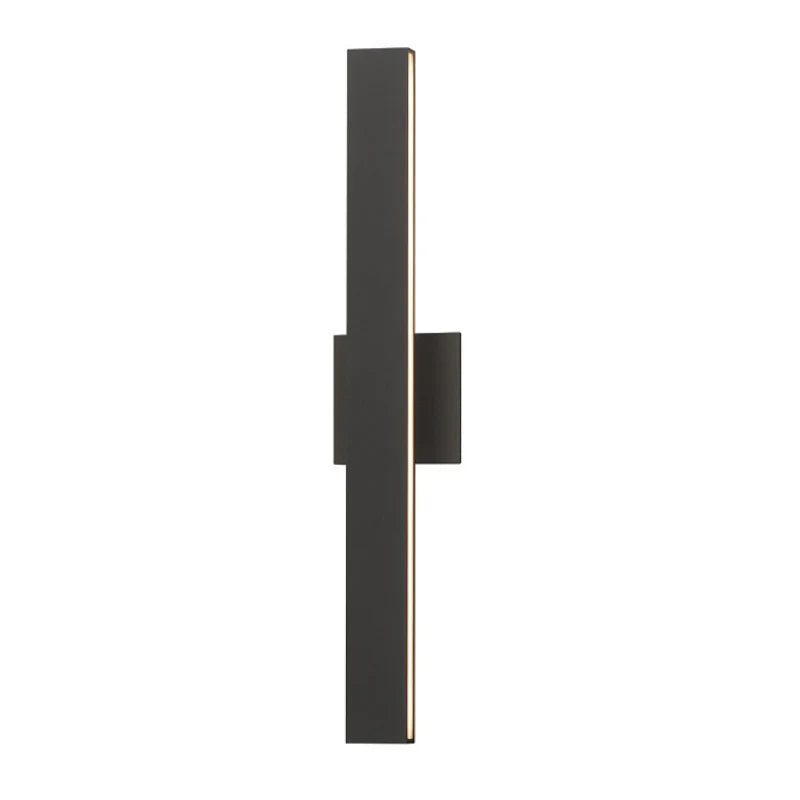 ET2 Contemporary Lighting E42362-ABZ Alumilux 24" 2-Light Sideline Tall LED Outdoor Wall Sconce Light - Color Temperature: 3000K - Finish: Bronze