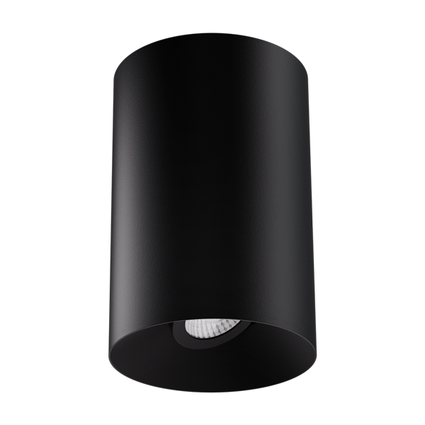 Elco Lighting E429PB-1130D-N 4″ Koto Sylo™ Adjustable Surface Mount LED – 12.5W, 1150 Lumens, 3000K Warm White, 0-10V/Triac/ELV Dimming (1%), 25° Lens, CRI 95, 120/277V, cUL Damp Rated, All-Black
