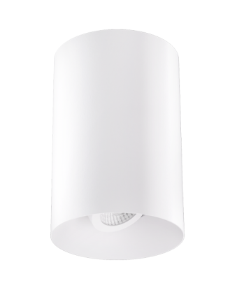 Elco Lighting E429FW-11SD 4″ Koto Sylo™ Adjustable Surface Mount, Color Temperature Sunset, Lumens 1150 lm, Dimming Triac/ELV, Beam Angle 38°, All White