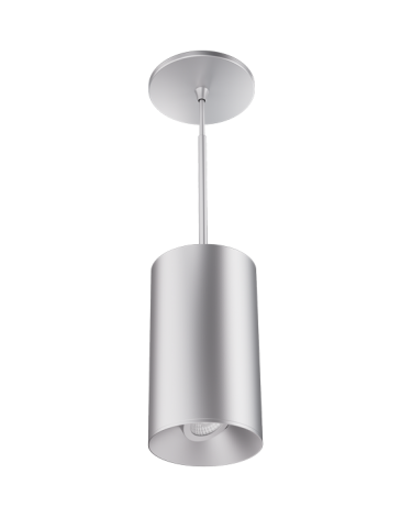 Elco Lighting E429PS-1135 4″ Koto Sylo™ Adjustable Pendant, Color Temperature 3500K, Lumens 1150 lm, Dimming Triac/ELV, Beam Angle 38°, All Silver