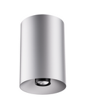 Elco Lighting E42FS-0735-FC 4" Sylo™ Surface Mount with Koto™ Focus Module, Color Temperature 3500K, Lumens 830 lm, Adjustable Beam Angle 18° - 50°, All Silver