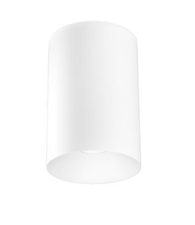 Elco Lighting E42FW-0327 4″ Koto Sylo™ Surface Mount, Color Temperature 2700K, Lumens 350 lm, Beam Angle 38°, All White
