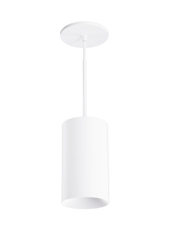 Elco Lighting E42PW-09SD-N 4″ Koto Sylo™ Pendant, Color Temperature SunsetK, Lumens 950 lm, 25° Beam Angle, All White