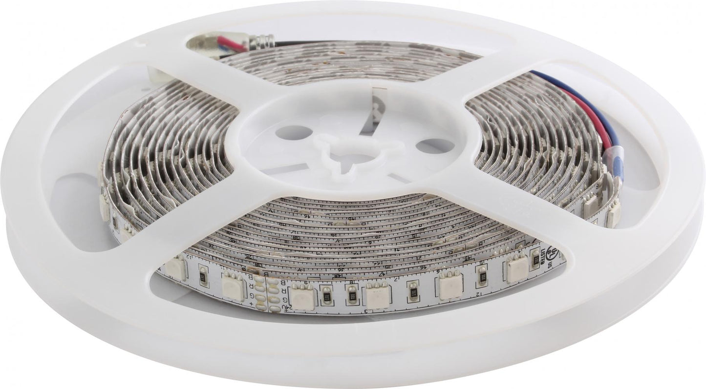 Elco Lighting E44-24M-100 RGB 4.4W/ft. Indoor LED Tape Light W/ 100ft Reel, Lumens 165 lm