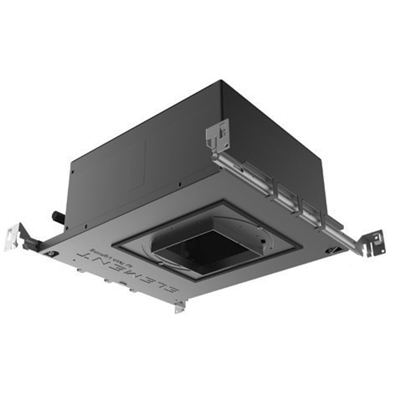 Visual Comfort Architectural E4PRL-L089404AN 4'' Round Flangeless Adjustable New Construction Housing, Color Temperature:4000k, Wattage:8W, Beam Angle:40, Housing:Non-IC Airtight