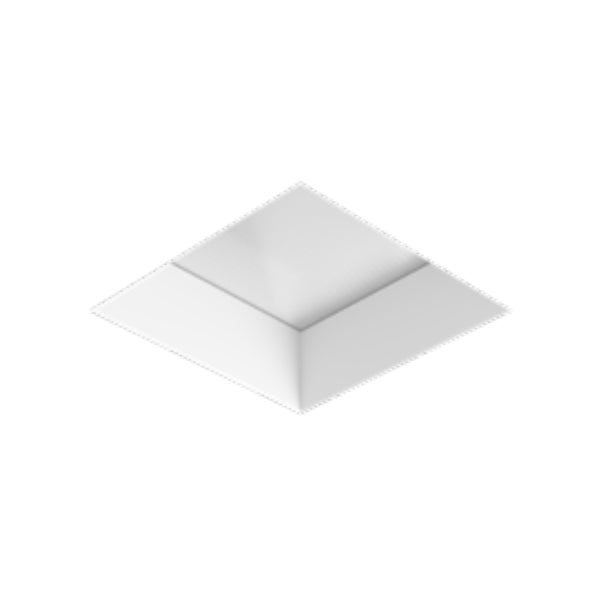 Visual Comfort Architectural E4PSLRD-9308-HS Element E4PS Pro 4" LED Flangeless Square Regress Downlight Trim - CCT 3000K - Beam Spread: 85°