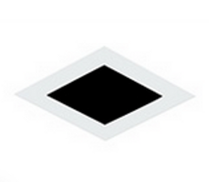 Visual Comfort Architectural E4SF15F-OZ Element 4" Square Trim, Ceiling: Flanged 1.1"-1.5" Ceiling Thickness, Style: Flat, Aperture:No Lens, Finish: Antique Bronze