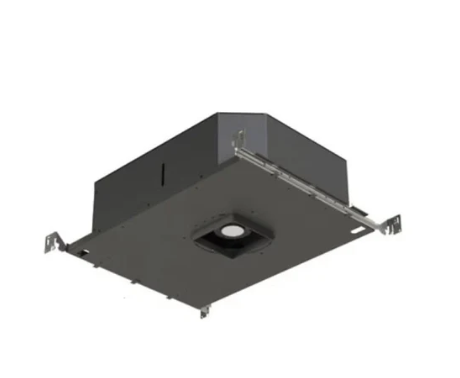 Visual Comfort Architectural E4SL-LOWD60DN 4" 17W LED Square Fixed Downlight Non IC New Construction Housing, Ceiling Appearance: Flangeless, Color Temperature: Warm Dim, Beam Spread: 60°